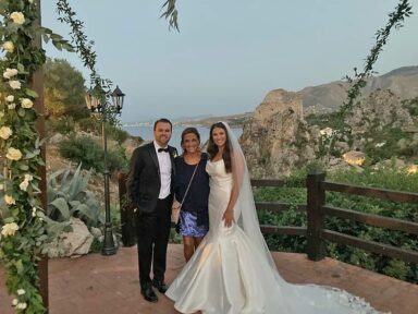 Giovanna Leonardi, seaside wedding in Sicily