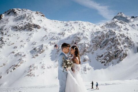 Presena Glacier Wedding: Celebrate Your Special Day Among Trentino’s Peaks